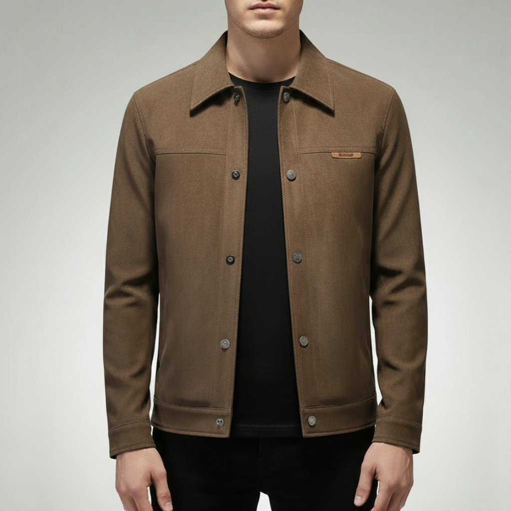 Leon Leather Business Jacket