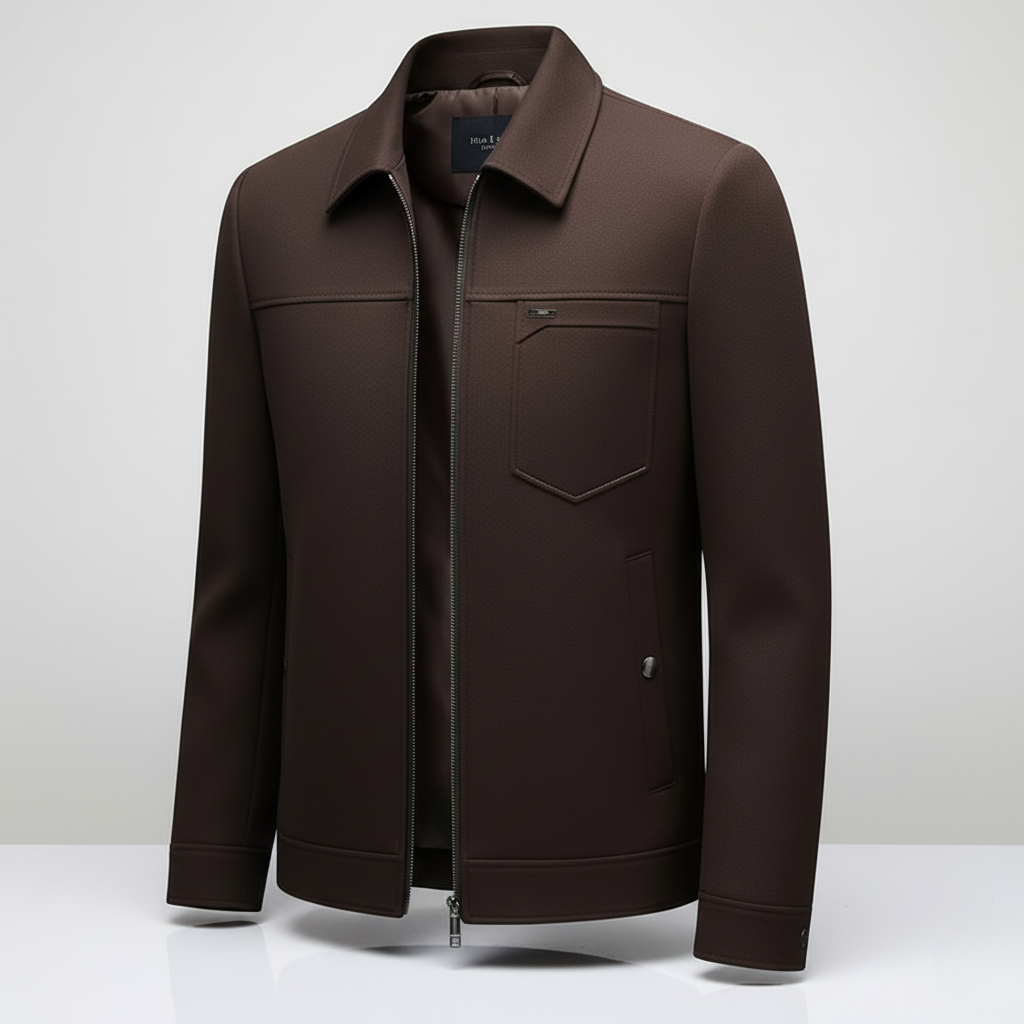 Adrien Wool Blend Short Jacket