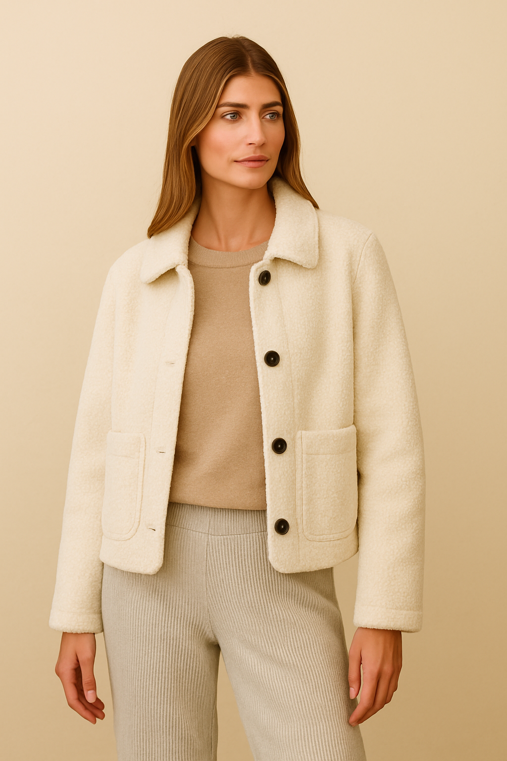 Elsie Plush Fleece Jacket