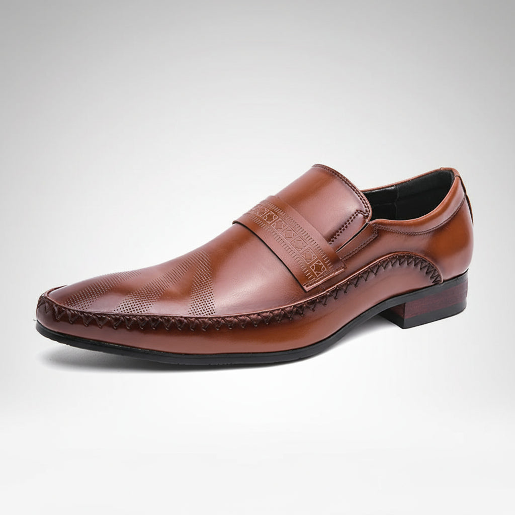 Hugo Retro Brown Leather Shoes