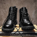 Gavin Genuine Leather  Boots