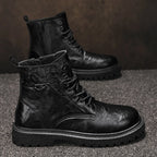 Gavin Genuine Leather  Boots