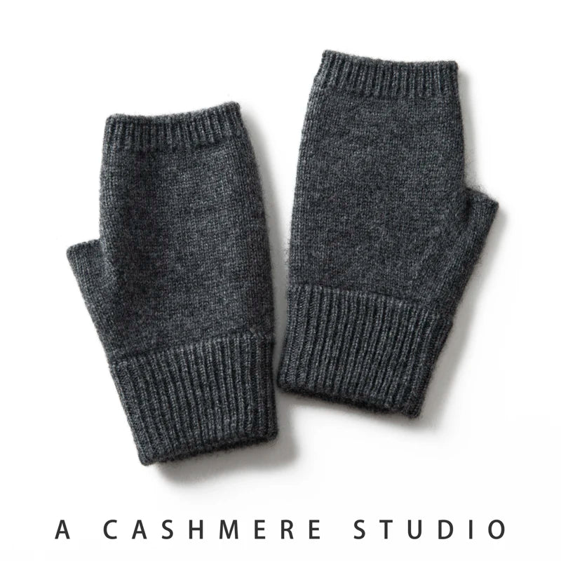 Elena Cashmere Fingerless Gloves