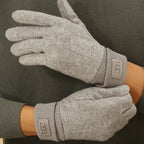 Cashmere-Blend Touchscreen Gloves