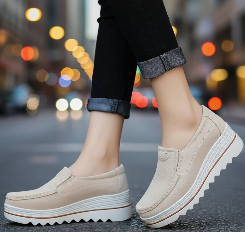 Mila Round Toe Loafers