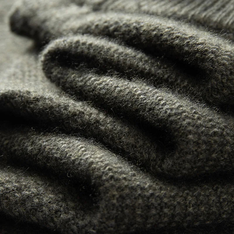 Elias Cashmere Jacquard Winter Pullover