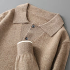 Ethan Wool Polo Knit Sweater