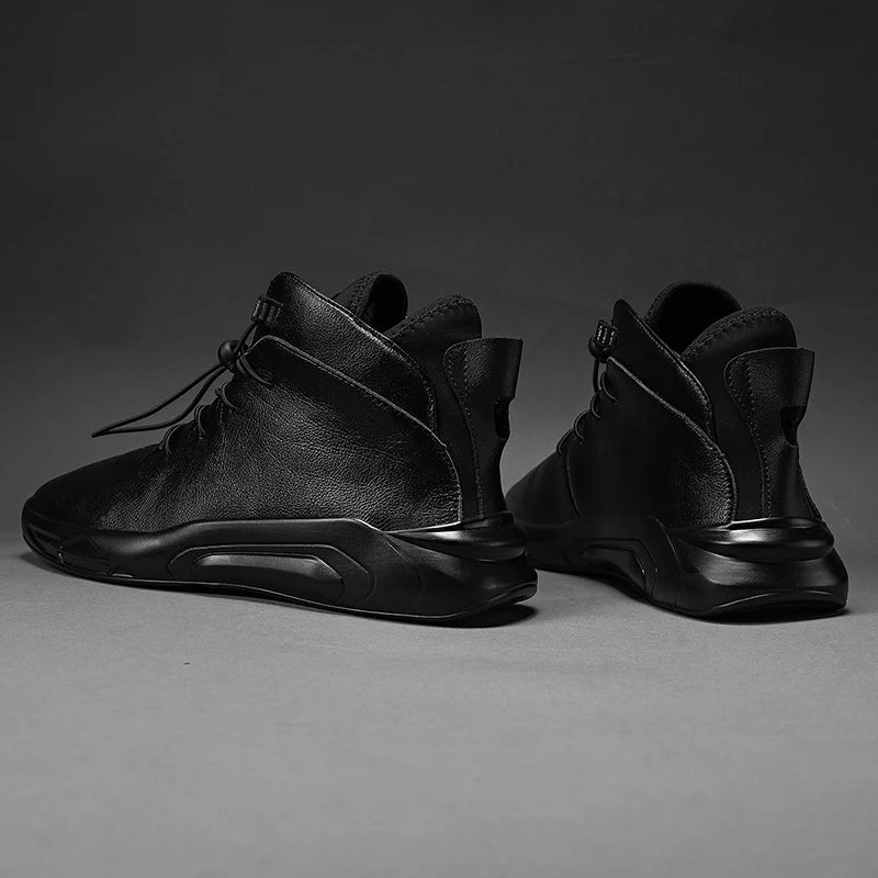 Axton Microfiber Leather Shoes