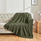 Sofia Cotton Knit Throw Blanket