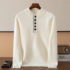 Noah Pure Wool Button Sweater
