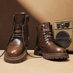 Gavin Genuine Leather  Boots